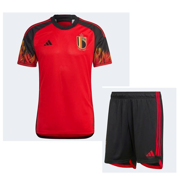 Camiseta Bélgica Primera Niño 2022-2023